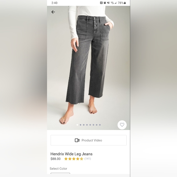 CJLA Hendrix wide leg jeans - Picture 4 of 4